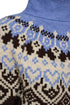 Freequent Merla Poloneck Pullover - Coffee Bean & Wedgewood 206759